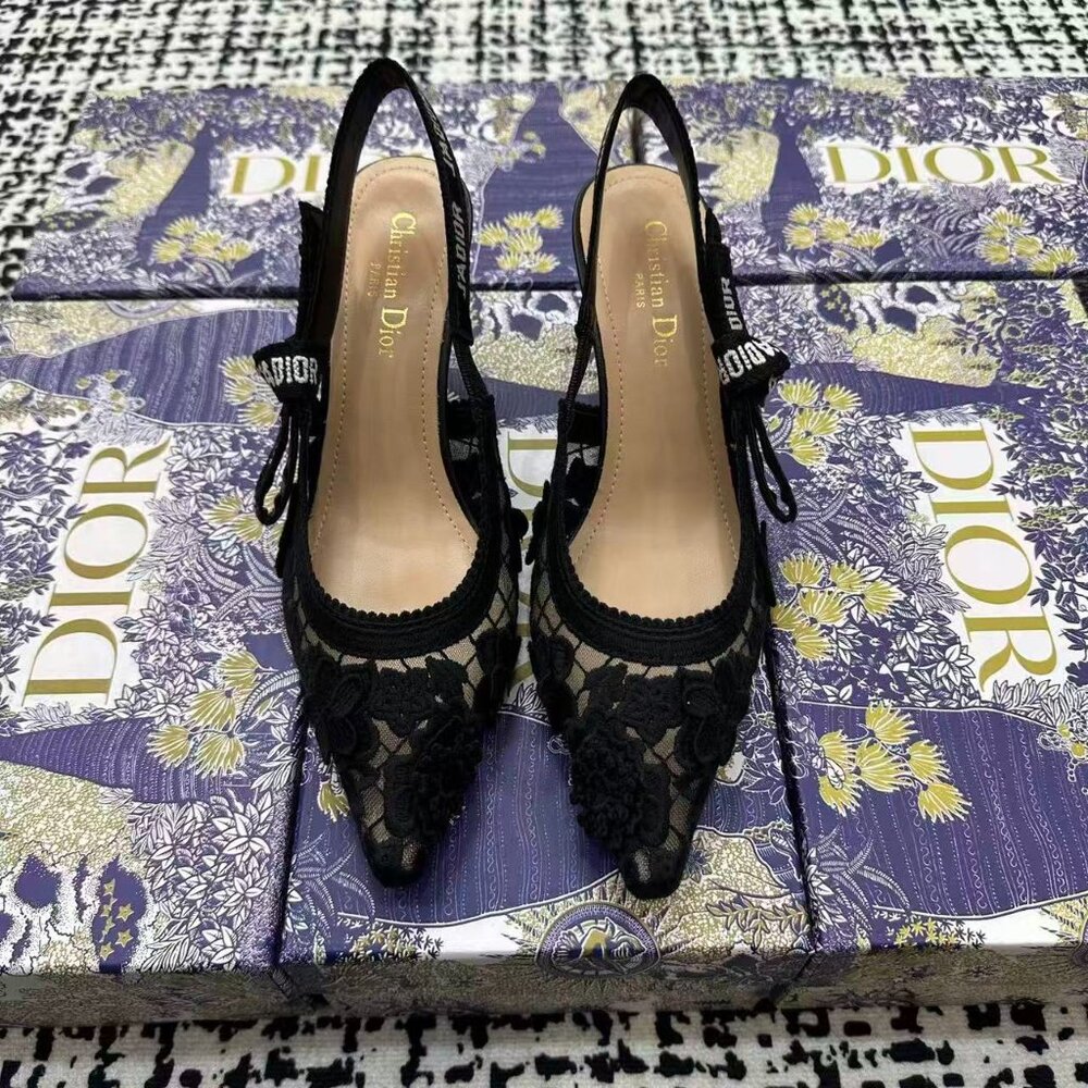 Dior Black High Heels